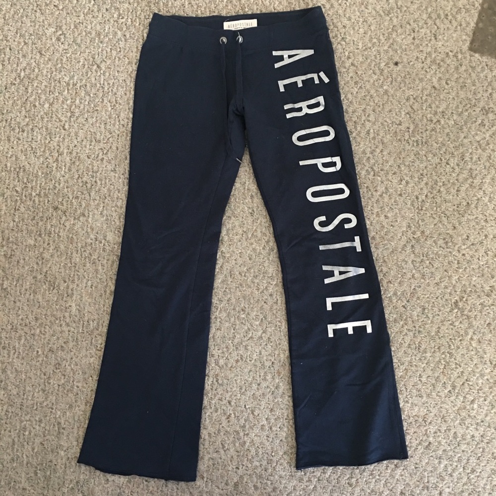 Navy Blue Aeropostal Sweatpants